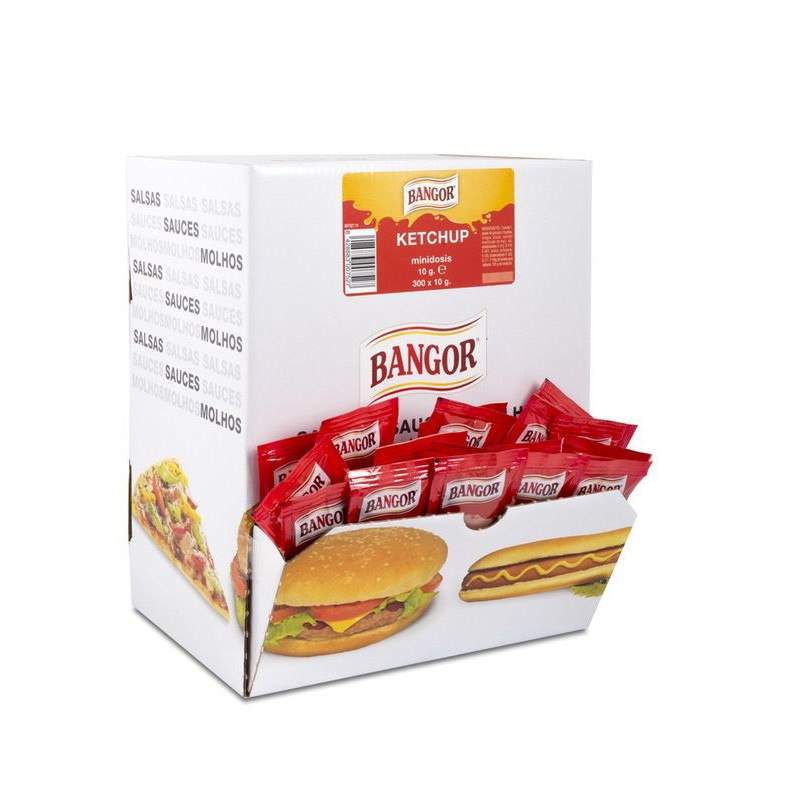 KETCHUP MONODOSIS 1/(PACK 2 X 300un) de 10gr.